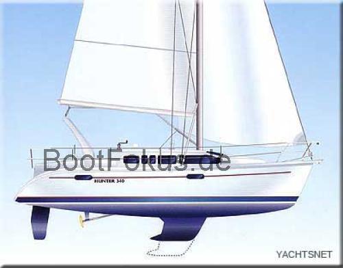 Hunter 340 Legend  technische daten 